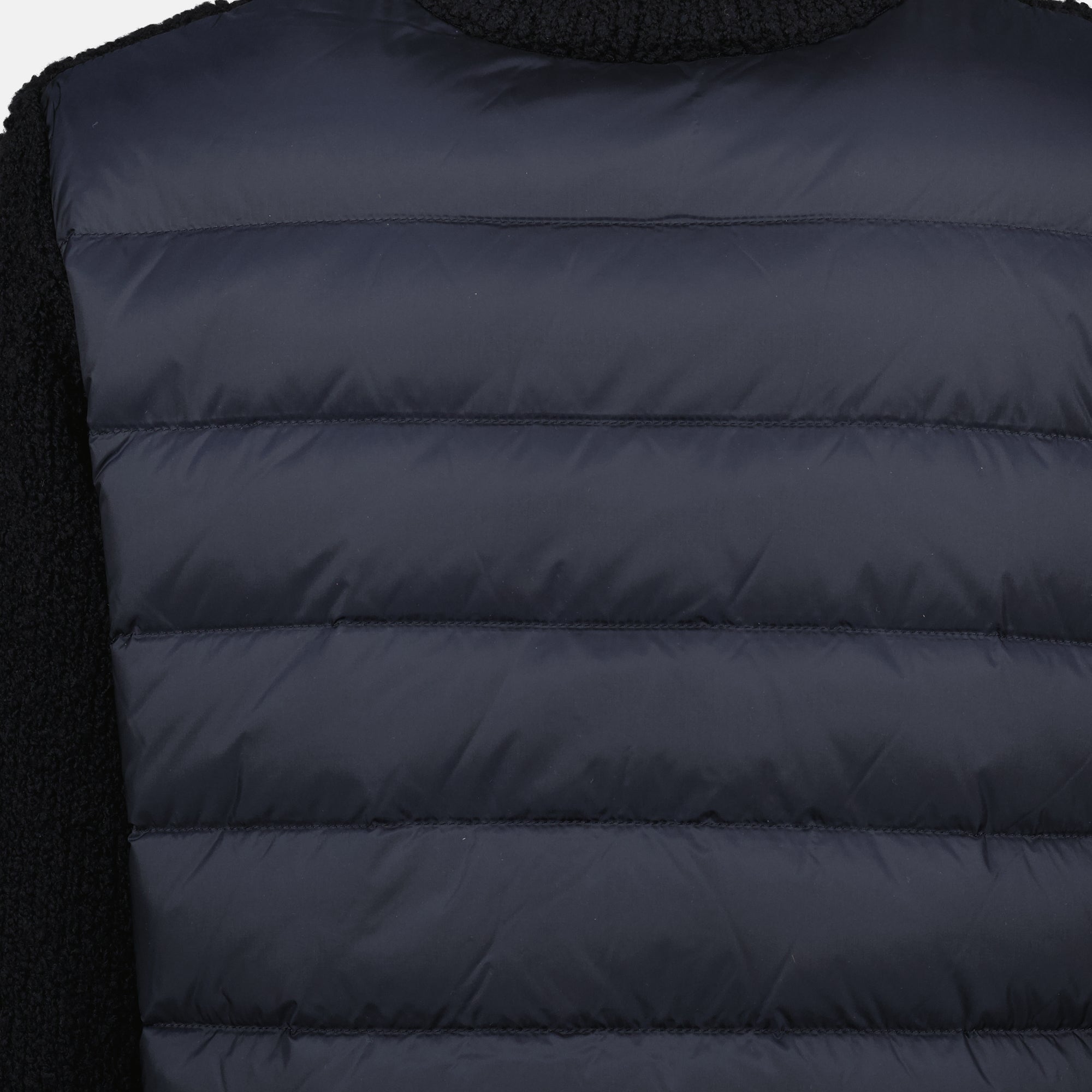 Knitwear Two-tone Cardigan Moncler Dark blue Women