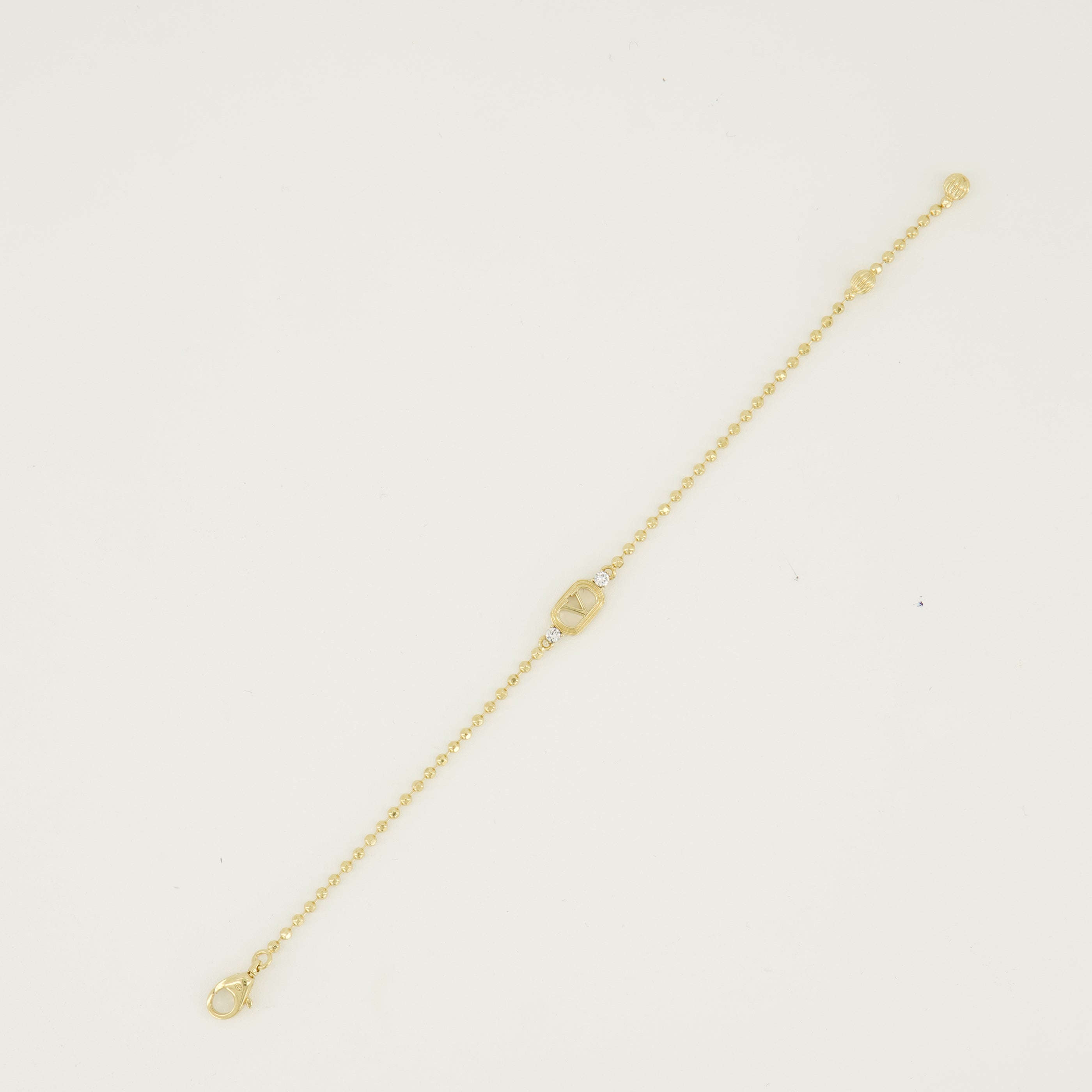 Bijoux Bracelet Ovalette en métal et cristaux Swarovski® doré Valentino Garavani Doré Femme