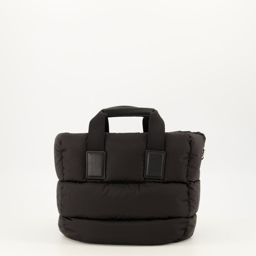 Sacs à main et épaule Mini cabas Caradoc en nylon noir Moncler Noir Femme