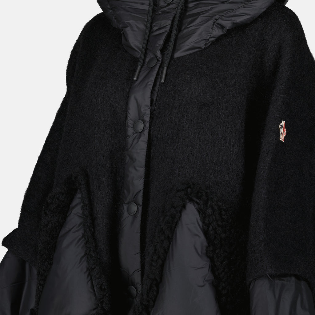 Jaquetas Cape Grenoble Moncler Grenoble Preto Femme