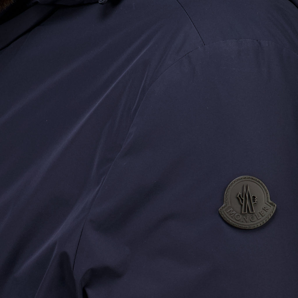 Manteaux Okefen Long Parka Navy Blue Moncler Bleu foncé Homme