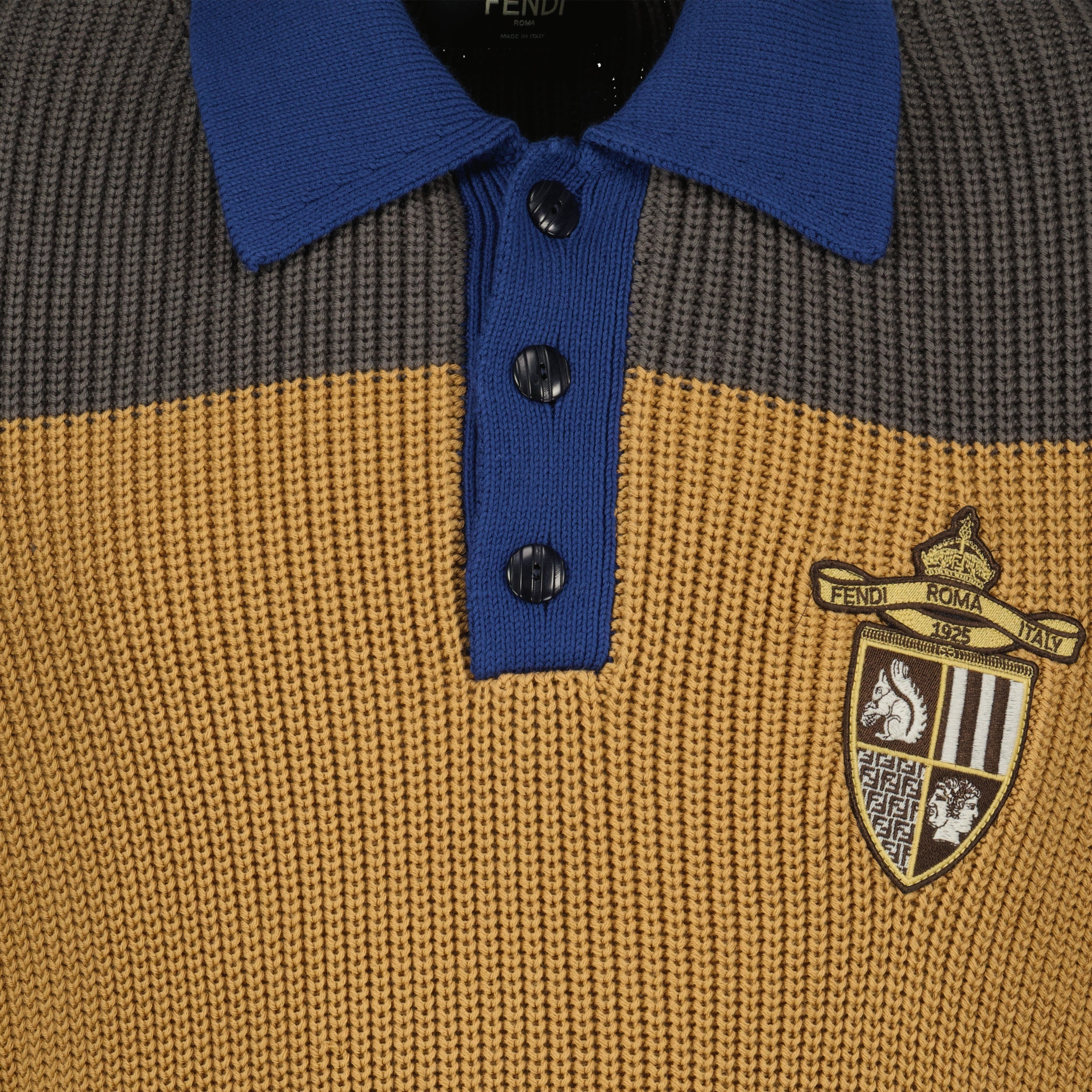 Polo shirts Sleeveless Polo Fendi Brown Men