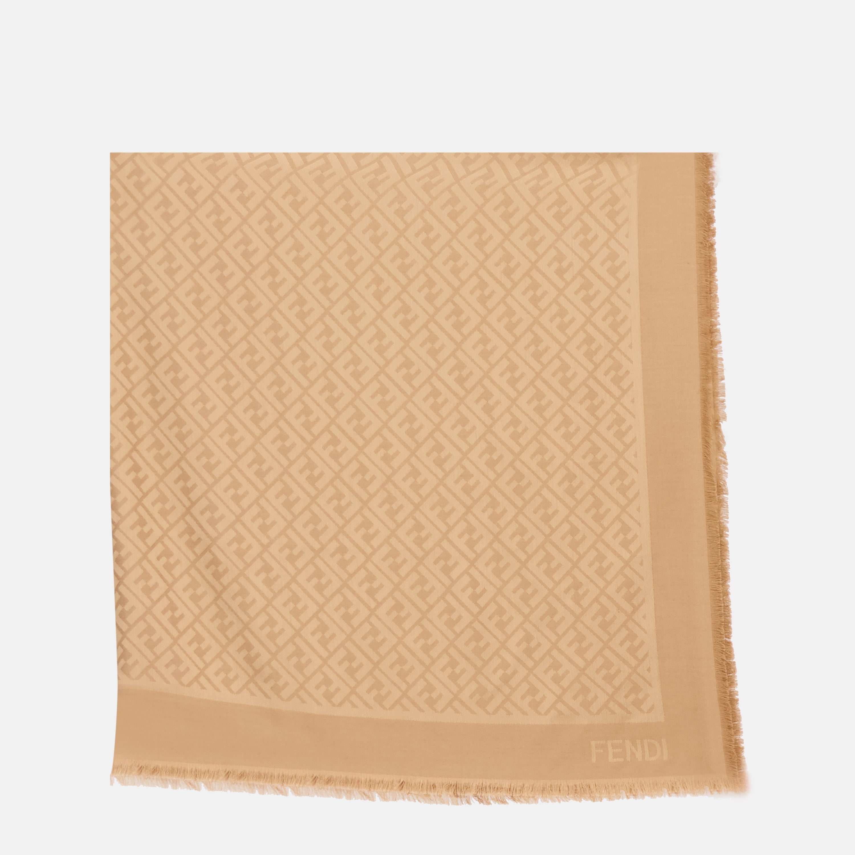 FF Silk and Wool Shawl Fendi - Women – myCompañero