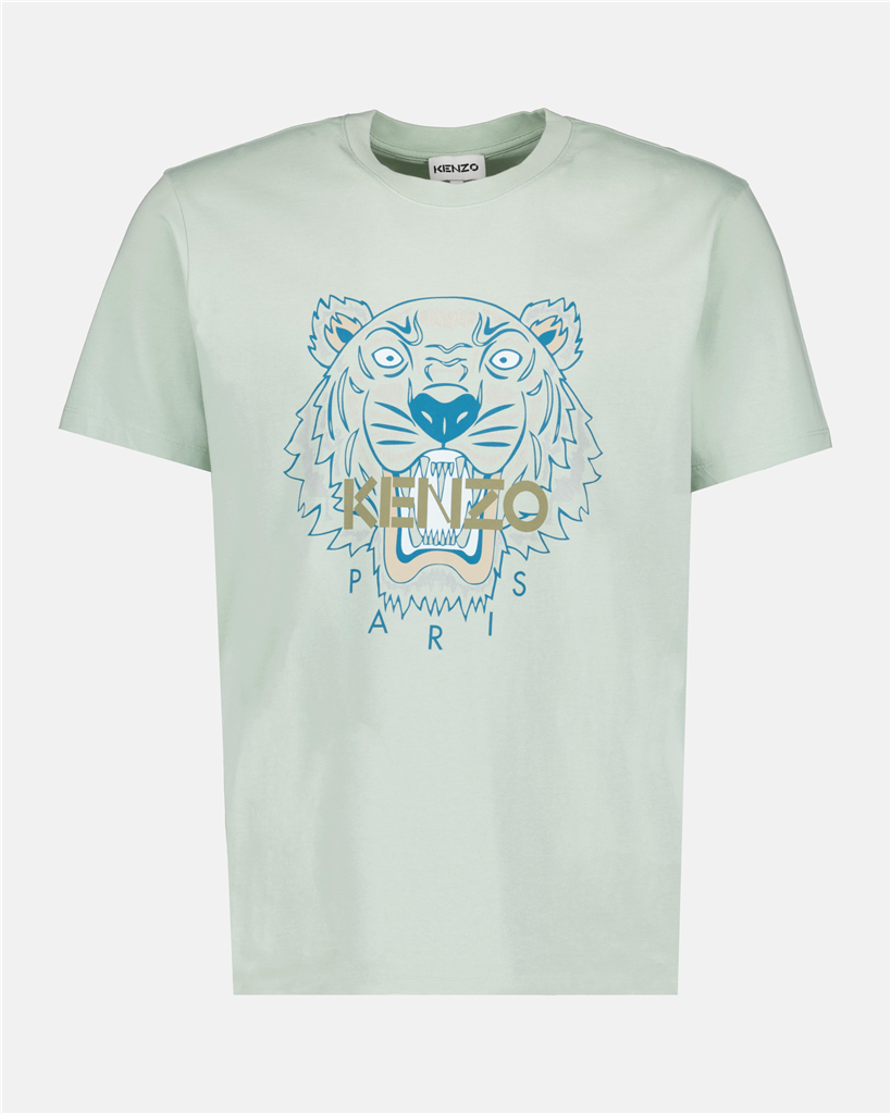 T-shirts FC65TS0204YL 61 sage green Kenzo Vert Homme