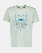 T-shirts FC65TS0204YL 61 sage green Kenzo Vert Homme