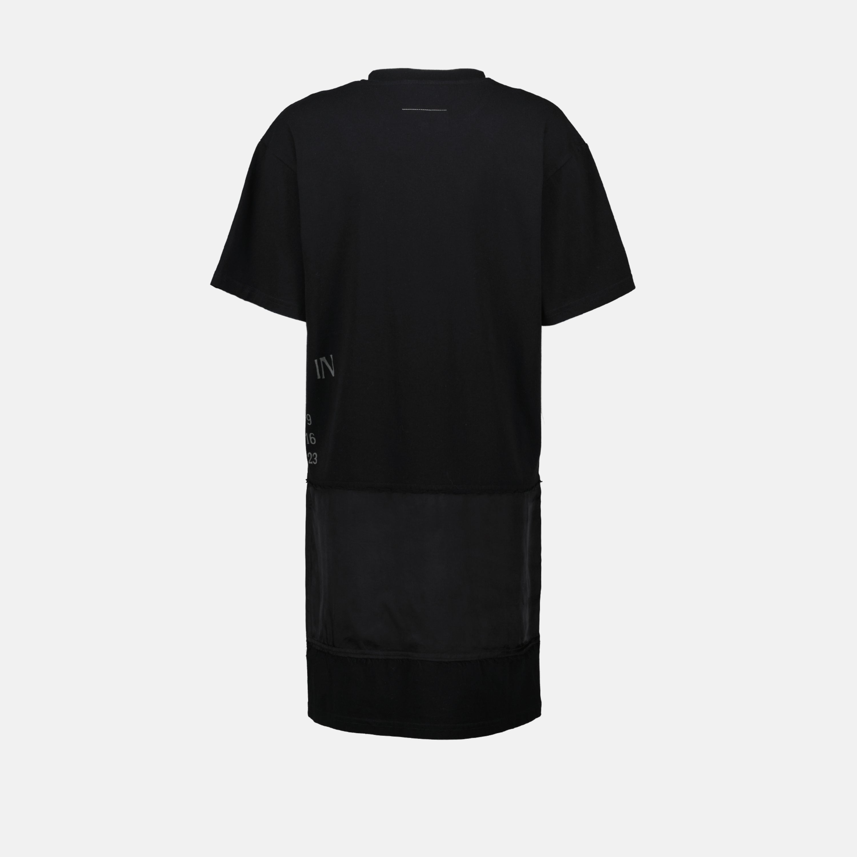 mm6 t shirt dress MM6 Maison Margiela Kids Logo T-Shirt Dress In White