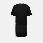 Dresses Printed T-Shirt Dress Mm6 Black Femme