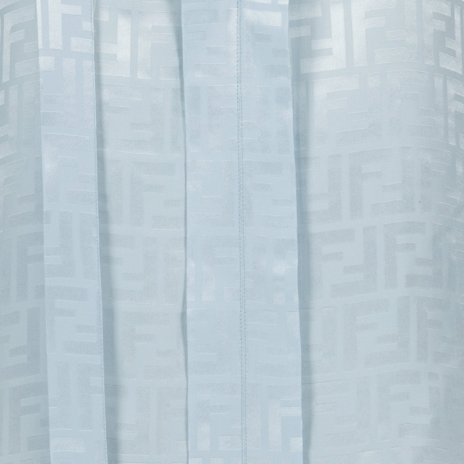 Tops Blouse en soie FF Fendi Blue Femme