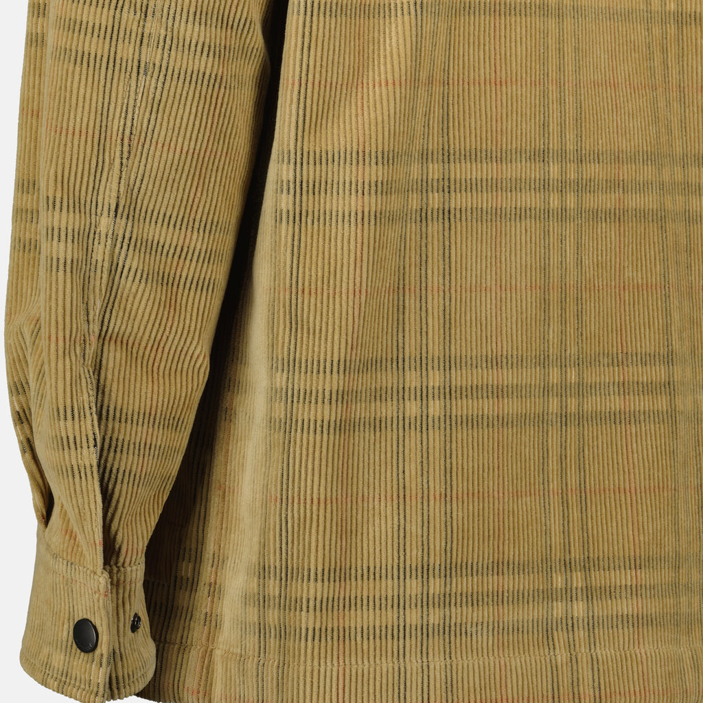 Image of the Burberry Men's Velvet Jacket - Autumn-Winter 2025 - Detailed View_2