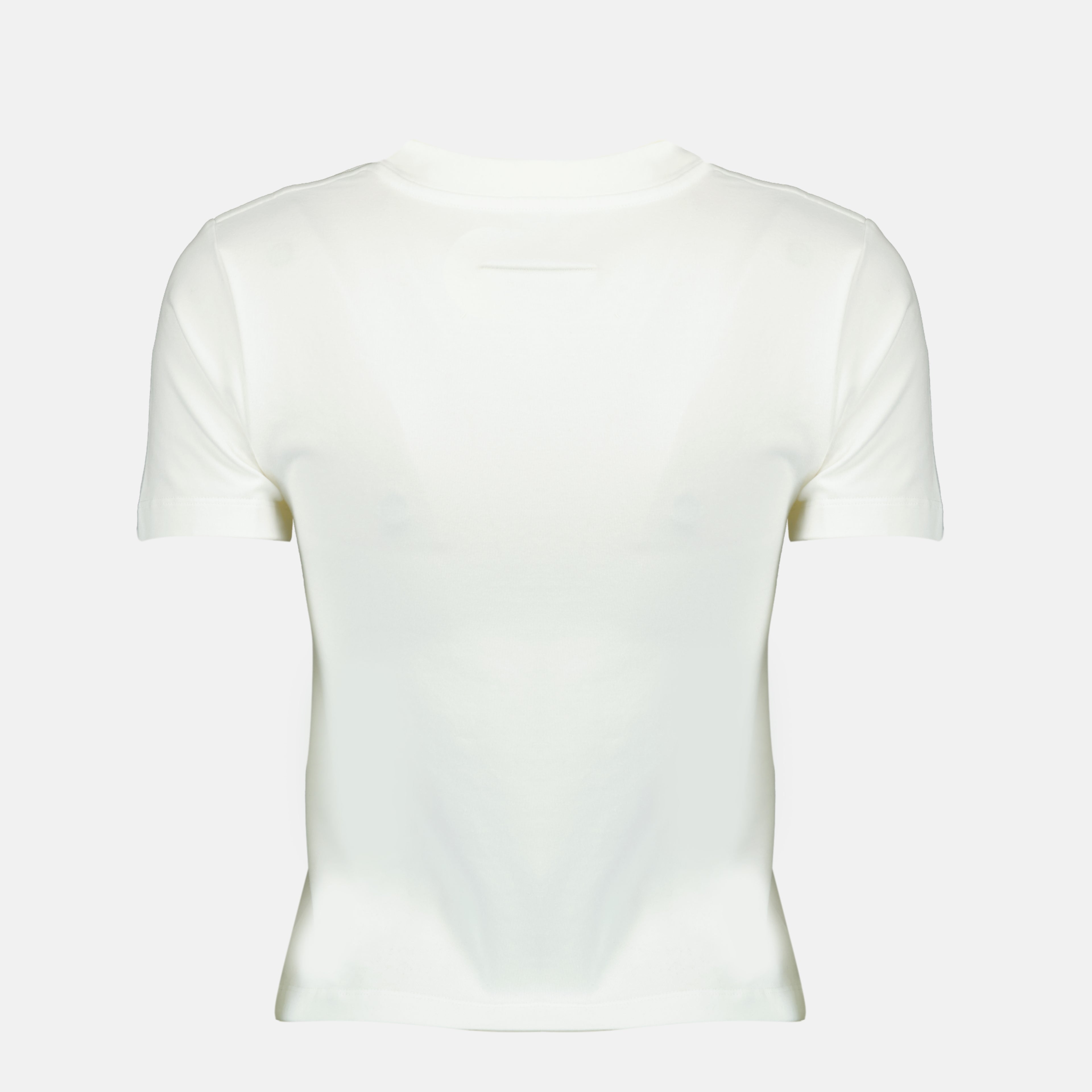 Image de l'article T-shirt imprimé blanc de la marque Mm6 pour Femme - Saison Printemps-Été 2026 - Vue de Dos