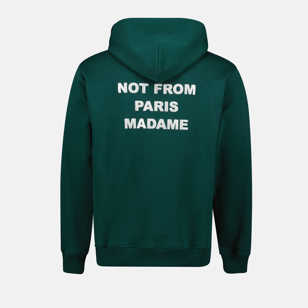 Sweatshirts Sweat à capuche Slogan vert Drole De Monsieur Vert Homme