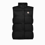 재킷 바디아 슬리브리스 다운 재킷 Moncler 검은색 Femme