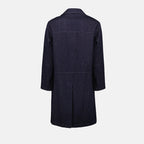 Vestes Manteau en jean brut Versace Bleu foncé Homme