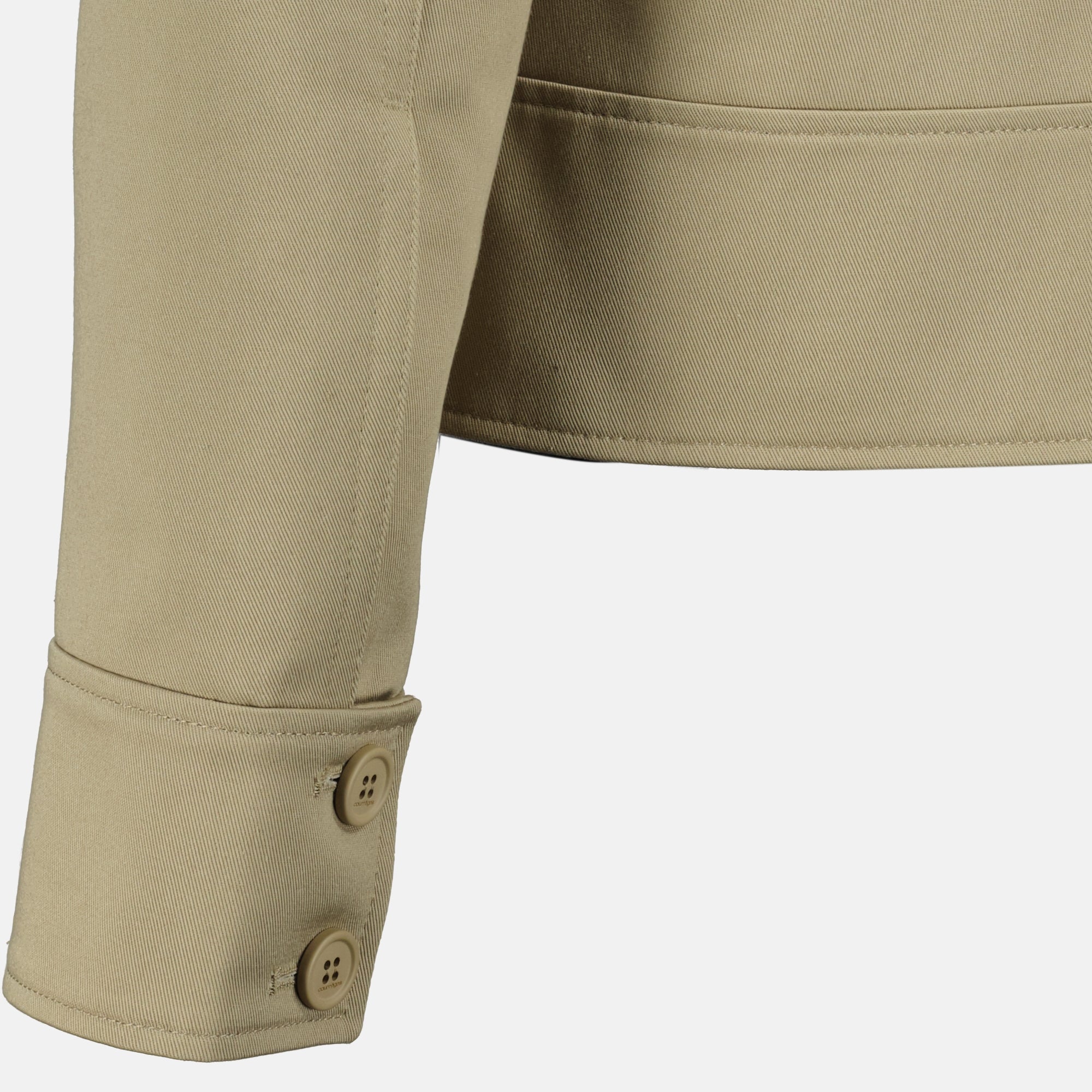 Jackets Zipped Jacket Courrèges Beige Homme