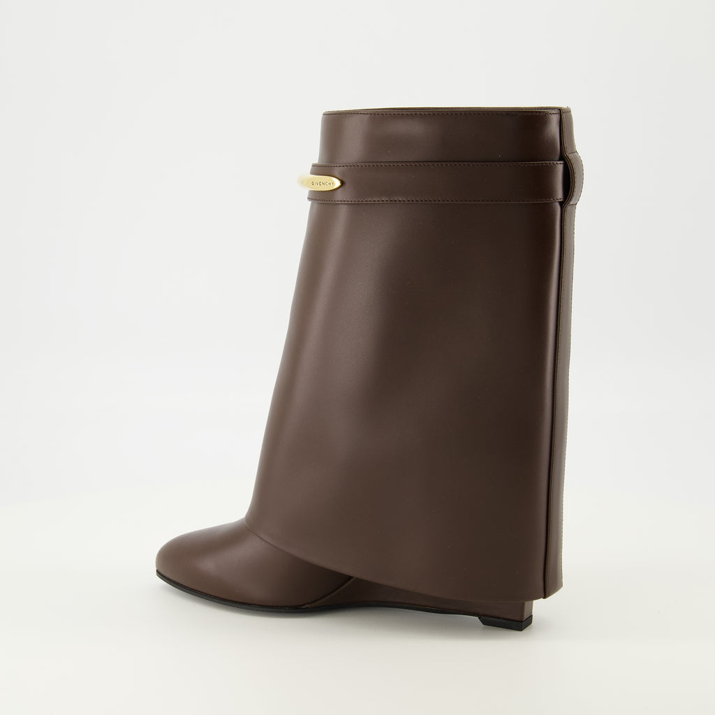 Bottines Botas Ankle Shark Marrón Givenchy Marron Femme