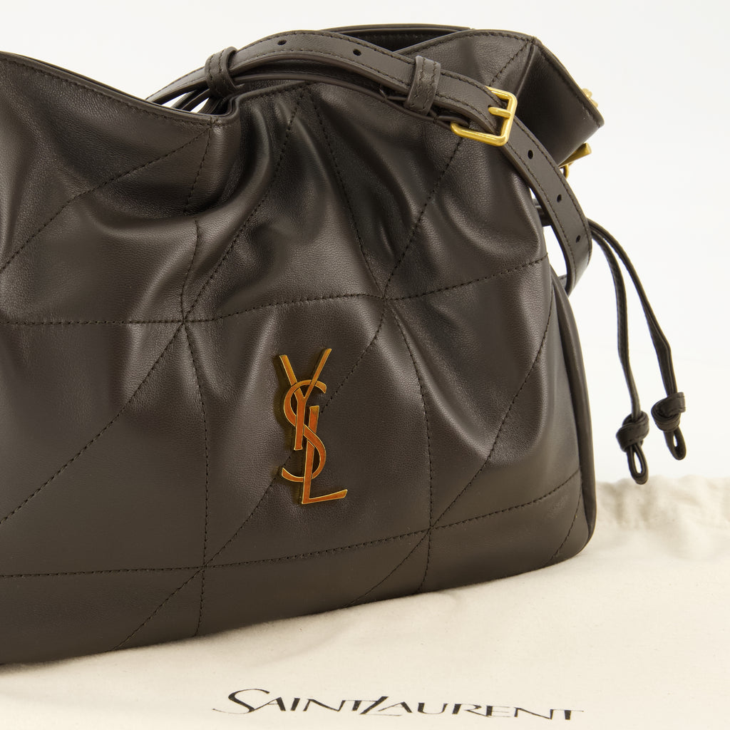 Sacs seau Jamie Pochon Braune Tasche Saint Laurent Marron Femme