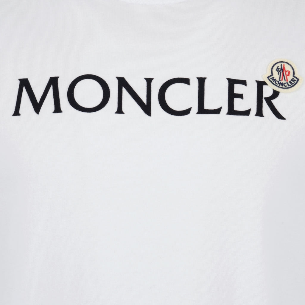 Image of the Moncler Men's Logo T-Shirt - Fall-Winter 2025 - Detailed View_3
