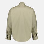 Image de l'article Chemise boxy AMI de coeur beige de la marque Ami PARIS pour Homme - Saison Printemps-Été 2026 - Vue de Dos