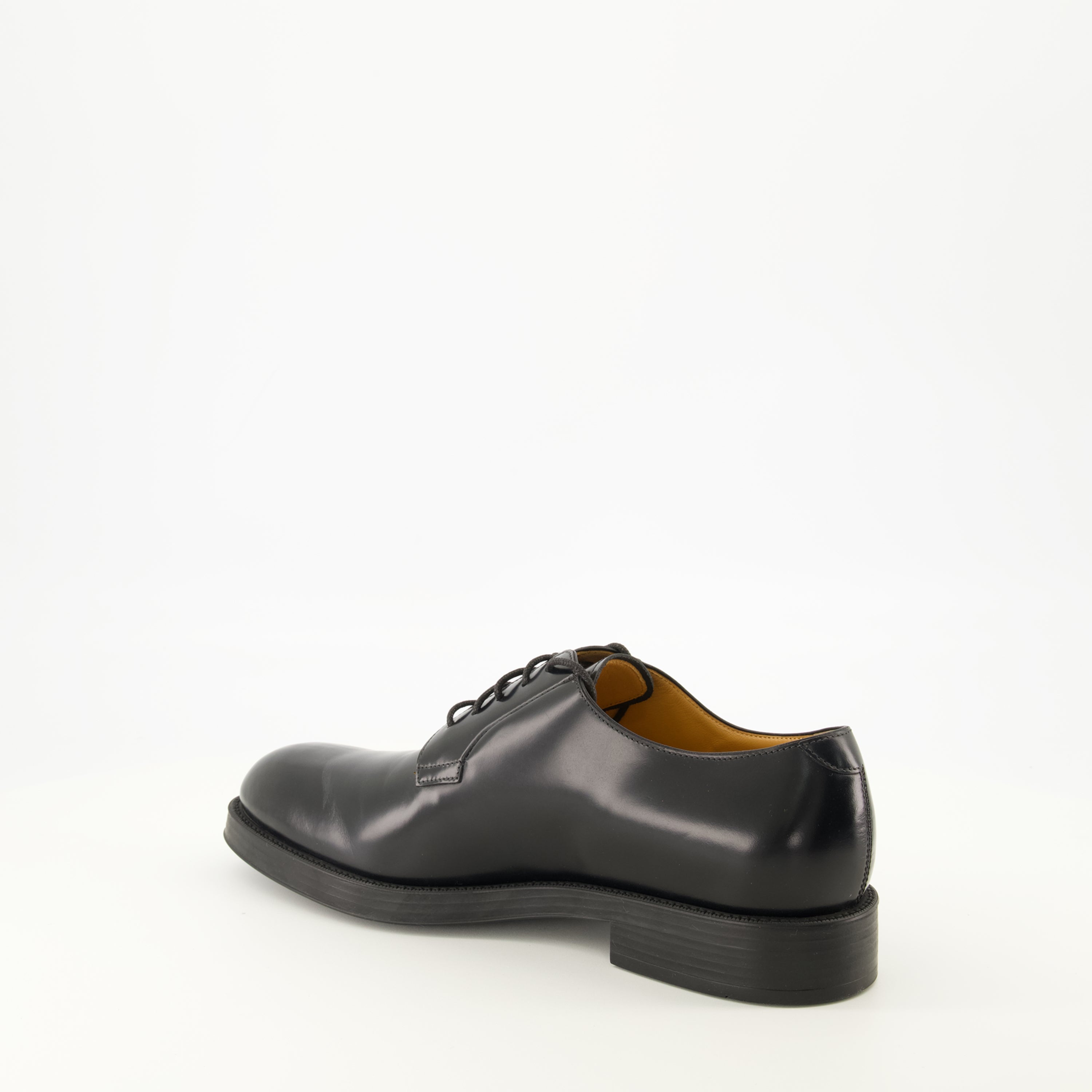 Chaussures de ville Derby en cuir noir Tod's Noir Homme