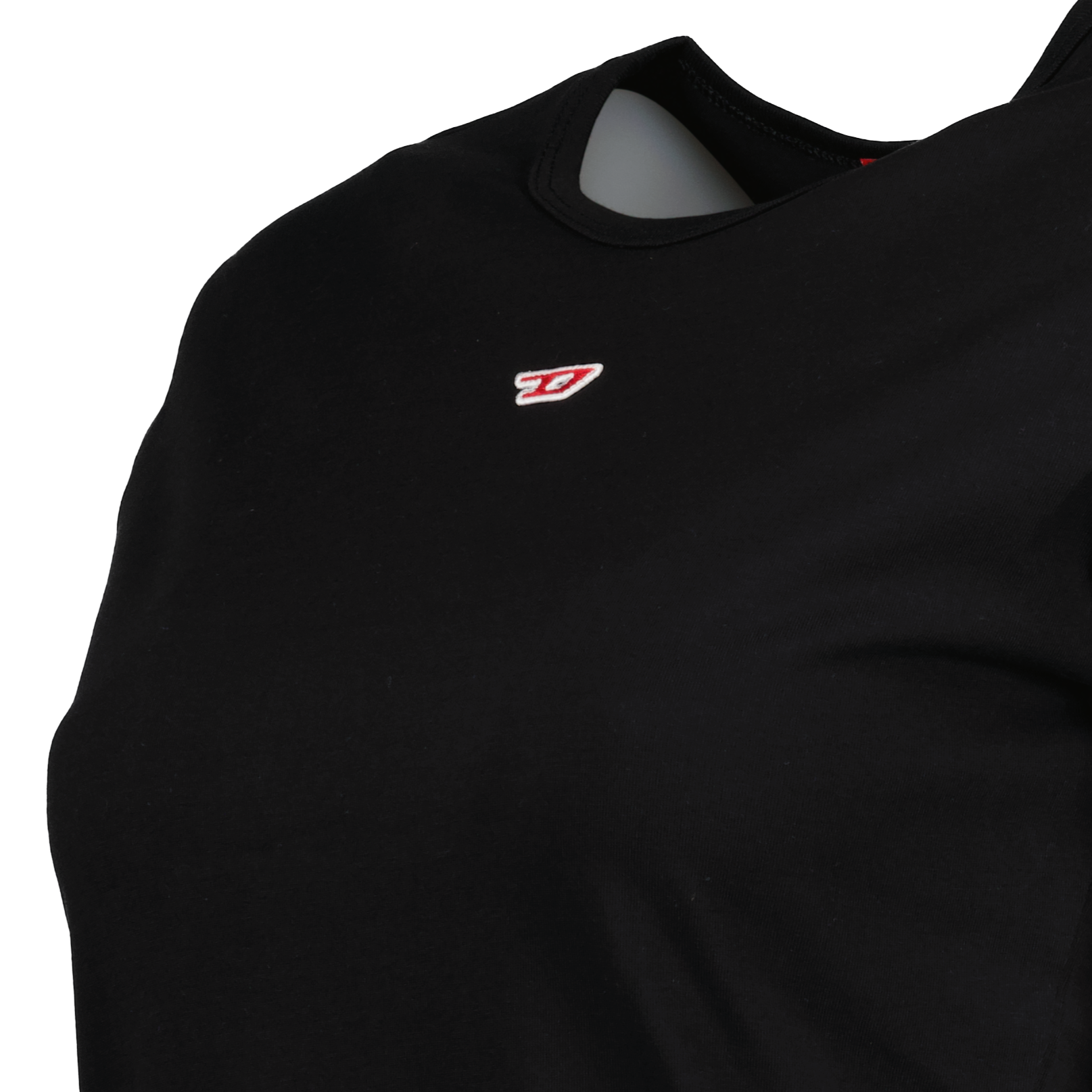 T-shirts T-shirt T-Uncuntie-long Diesel Black Femme