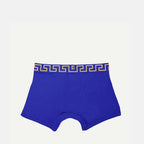 Roupa íntima e homewear Medusa Long Boxer Versace Azul Homme