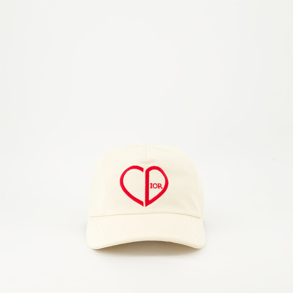 Hats, caps and beanies Casquette beige CD heart Dior Beige Homme