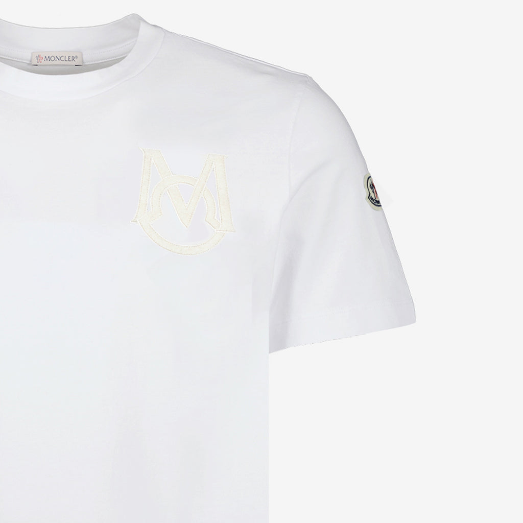 티셔츠 T-shirt blanc Moncler 하얀색 Homme