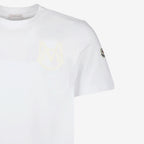 티셔츠 T-shirt blanc Moncler 하얀색 Homme