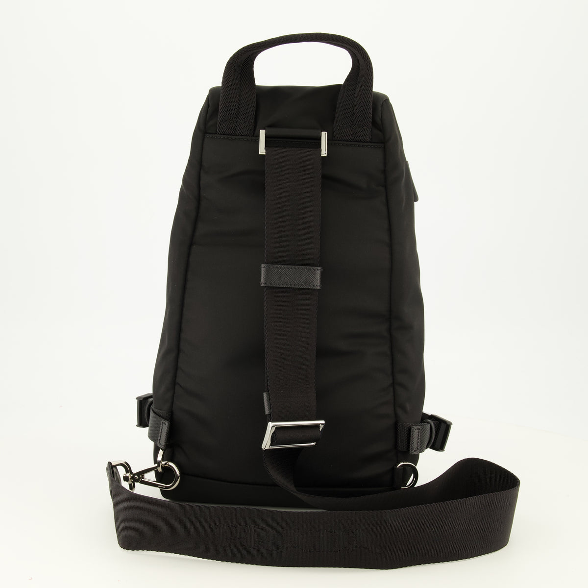 Sacs bandoulière ブラック リナイロン バックパック Prada Noir Homme
