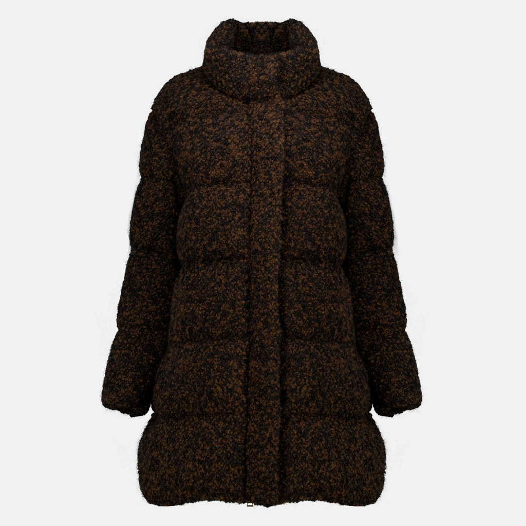 Manteaux Remarkable Mid-Length Down Jacket Moncler Noir Femme