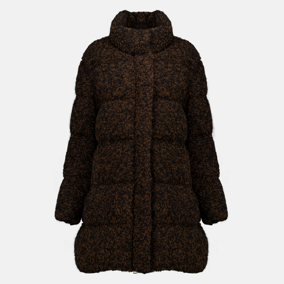 Manteaux Bemerkenswerte Mid-Length Daunenjacke Moncler Noir Femme