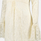 Robes Robe longue en dentelle Rabanne Beige Femme