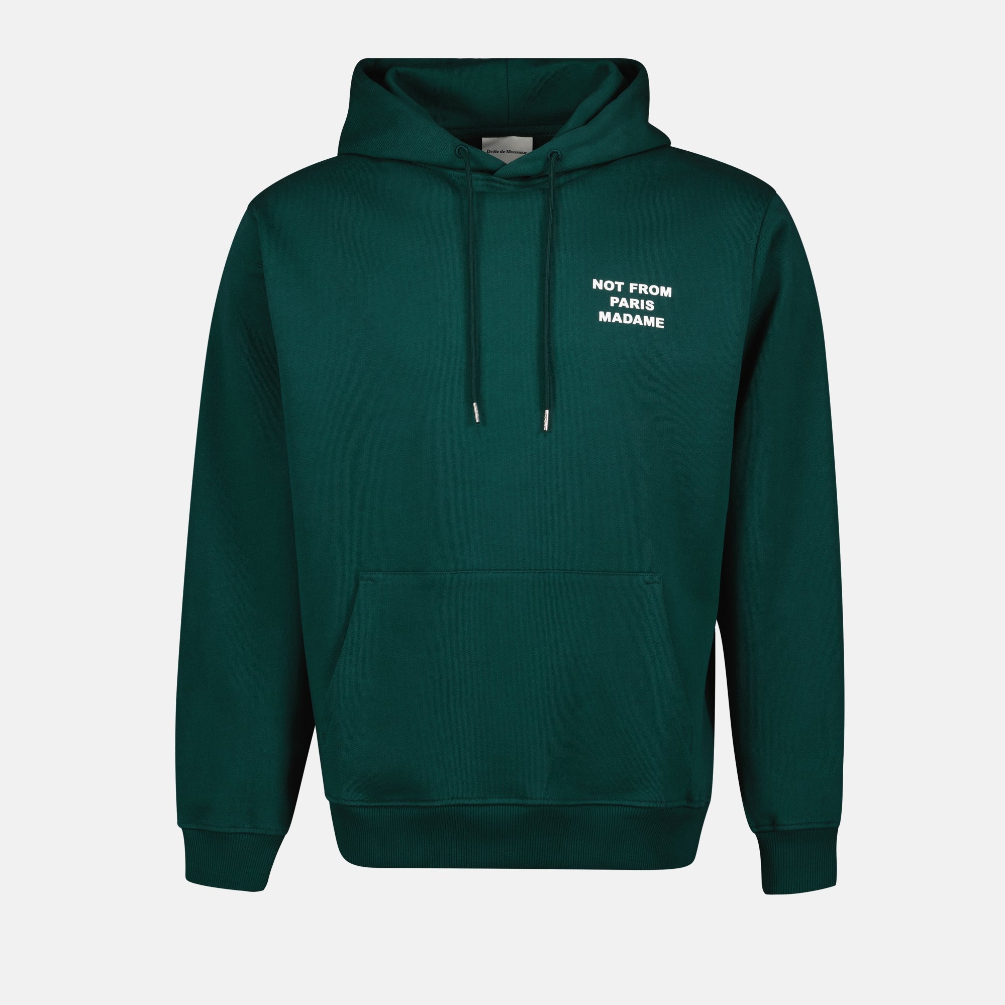 Sweatshirts Sweat à capuche Slogan vert Drole De Monsieur Vert Homme