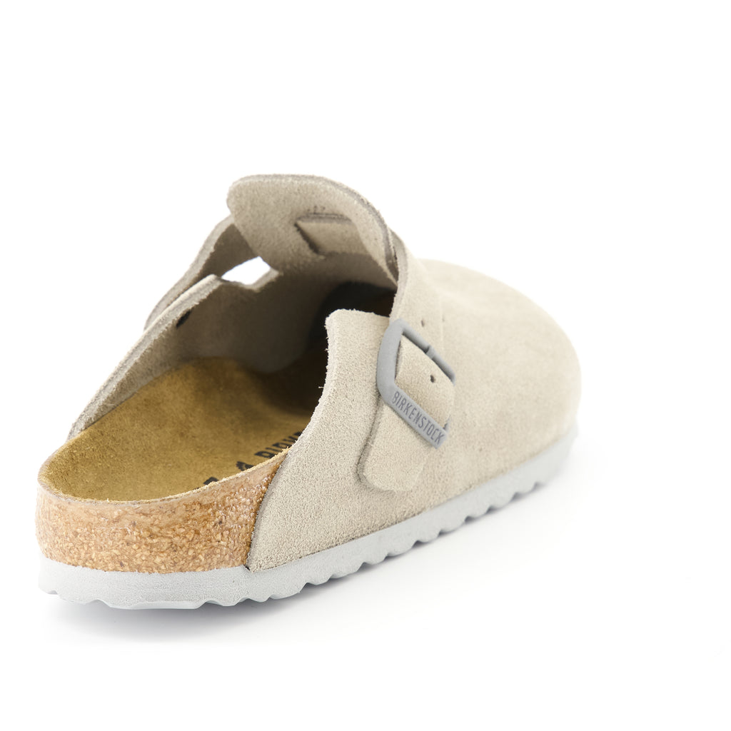Chaussures ouvertes Mules Boston Birkenstock Kaki Femme
