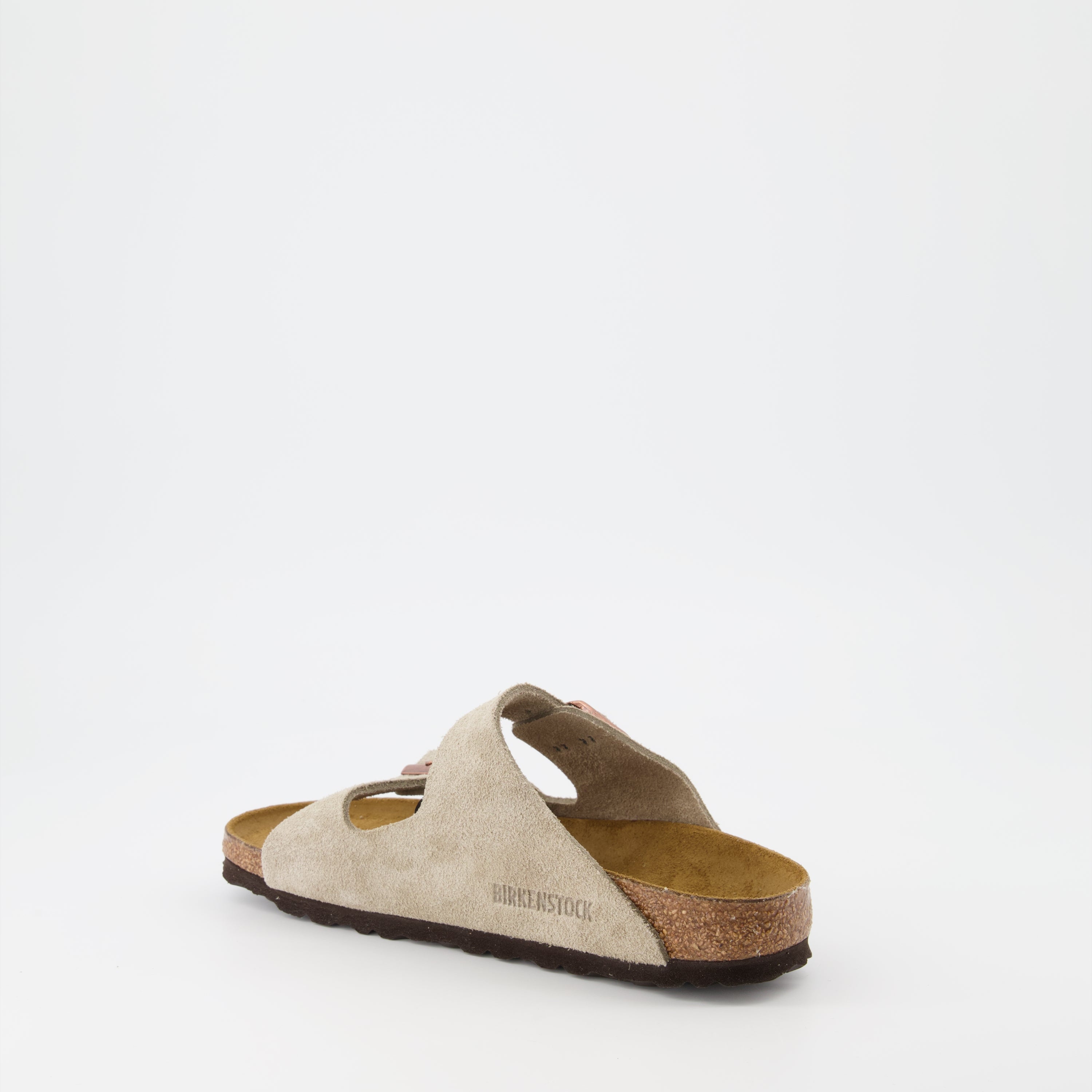 Chaussures ouvertes Sandales Arizona Birkenstock Marron Homme