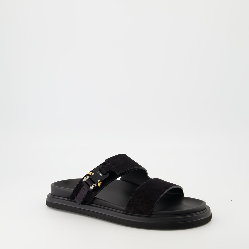 Chaussures ouvertes Aqua Sandals Dior Noir Homme