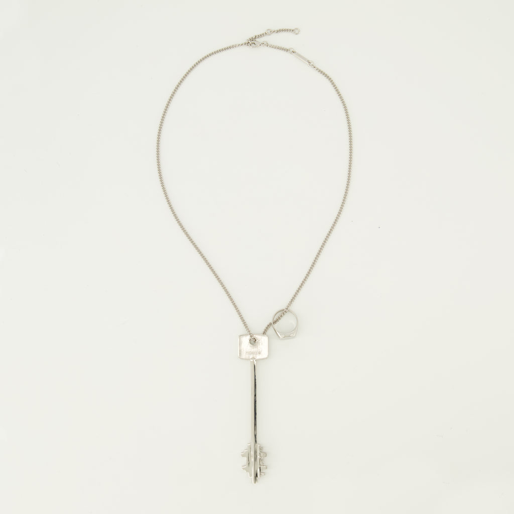 Immagine del collier argentato del marchio Rabanne per donna - Stagione Primavera-Estate 2026 - Vista Frontale