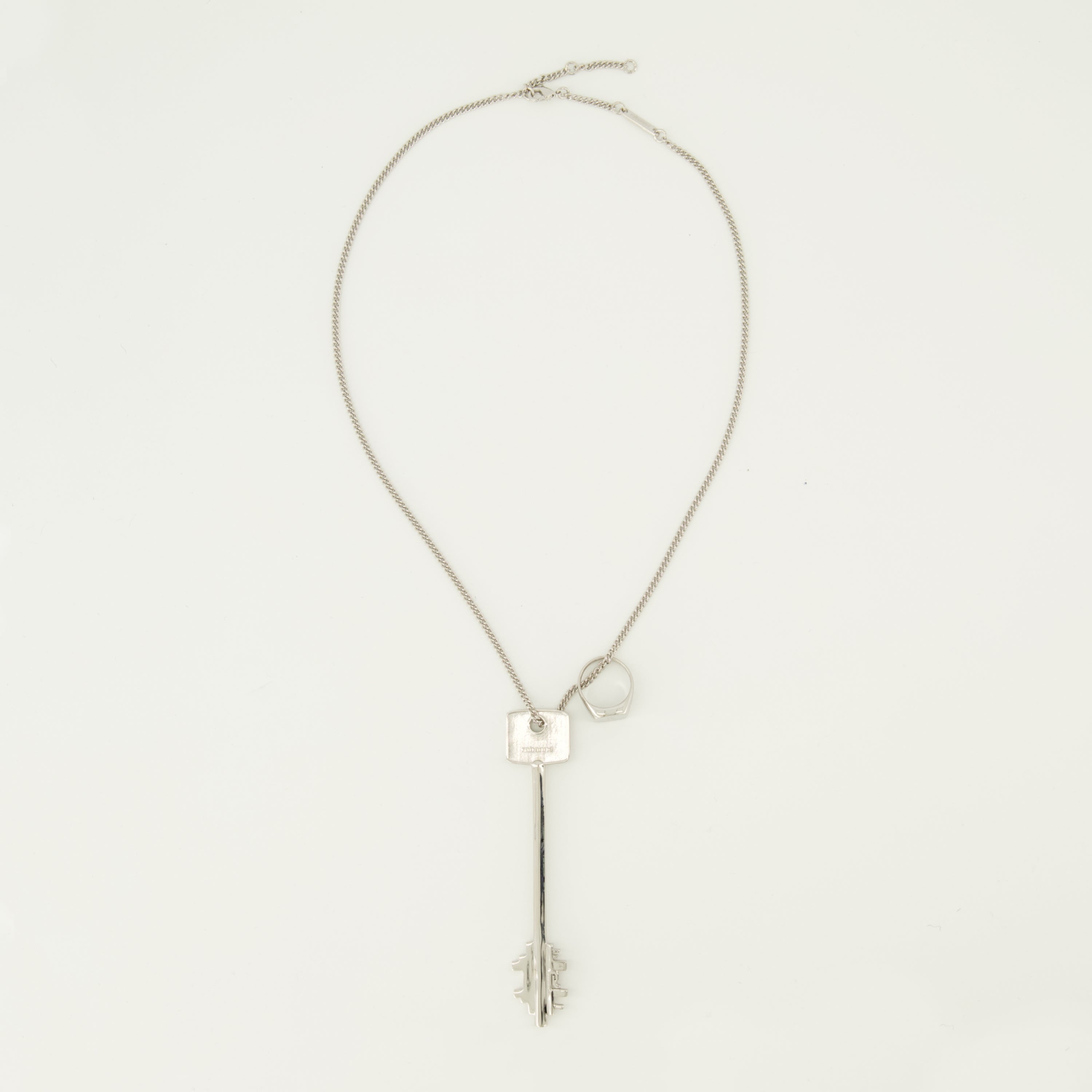 Image de l'article Collier argenté de la marque Rabanne pour Femme - Saison Printemps-Été 2026 - Vue de Face
