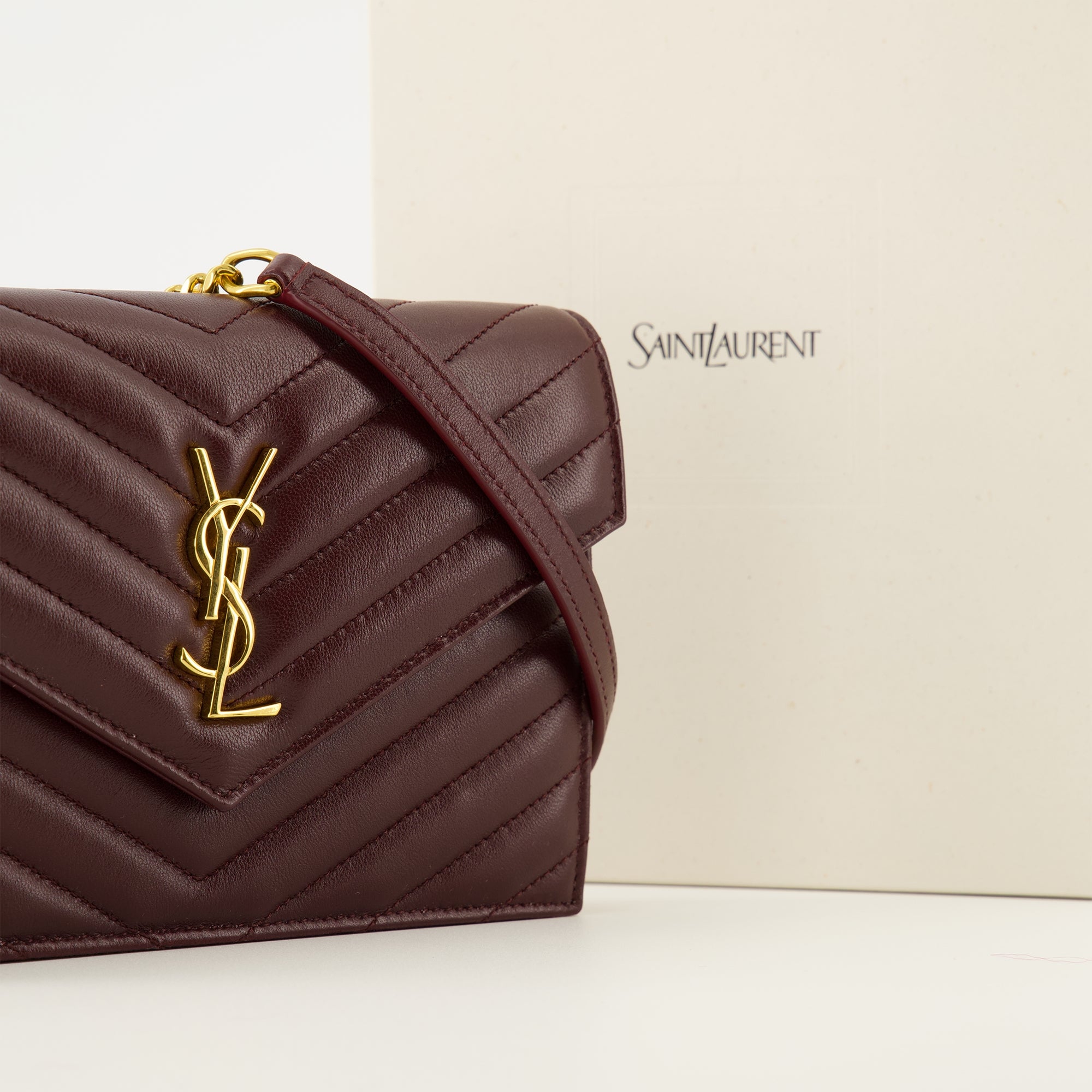 Bild des Saint Laurent Marken Kettenumschlaggeldbörse für Frauen - Herbst-Winter 2025 - Detaillierte Ansicht_2