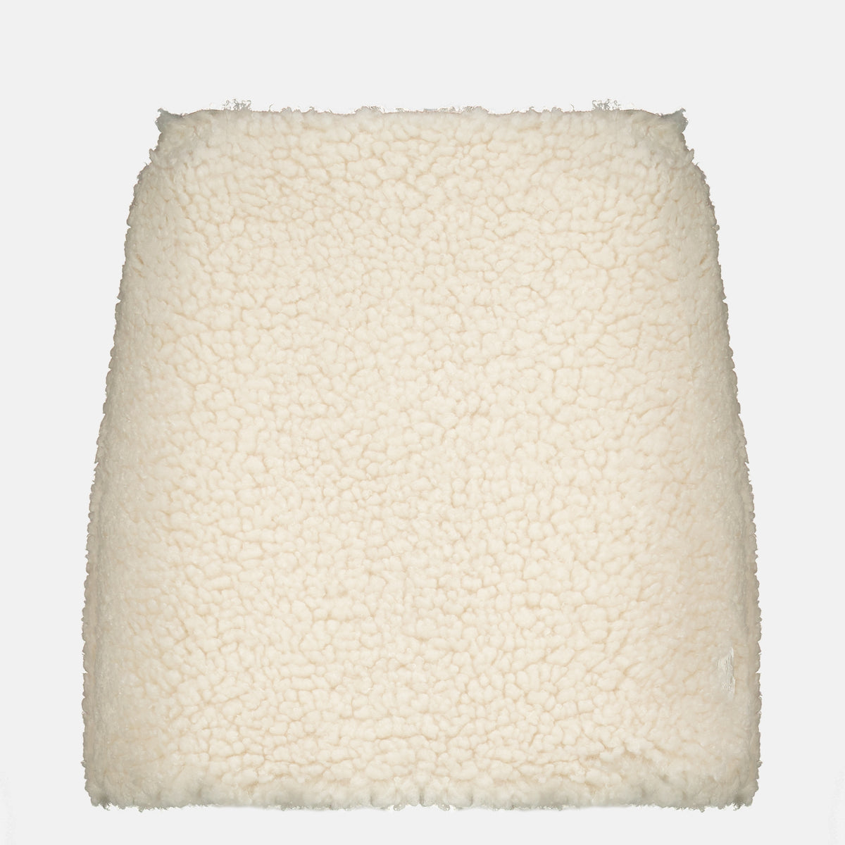 Jupes Minirock aus Teddy Moncler Beige Femme