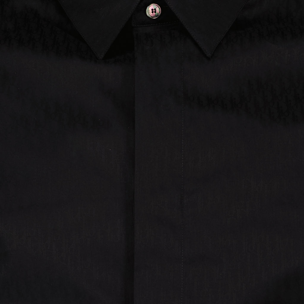 Chemises Chemise Oblique Dior Noir Homme