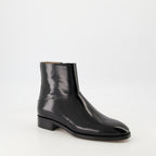 Stivali e stivaletti Stivali alla Caviglia in Pelle Pat Valentino Garavani Nero Homme
