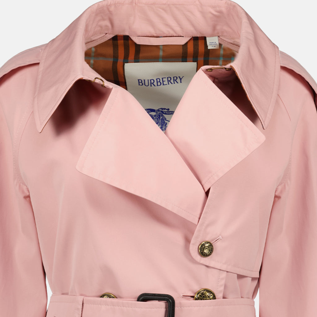 Manteaux Fitzrovia Kurztrench Rose Burberry Rose Femme