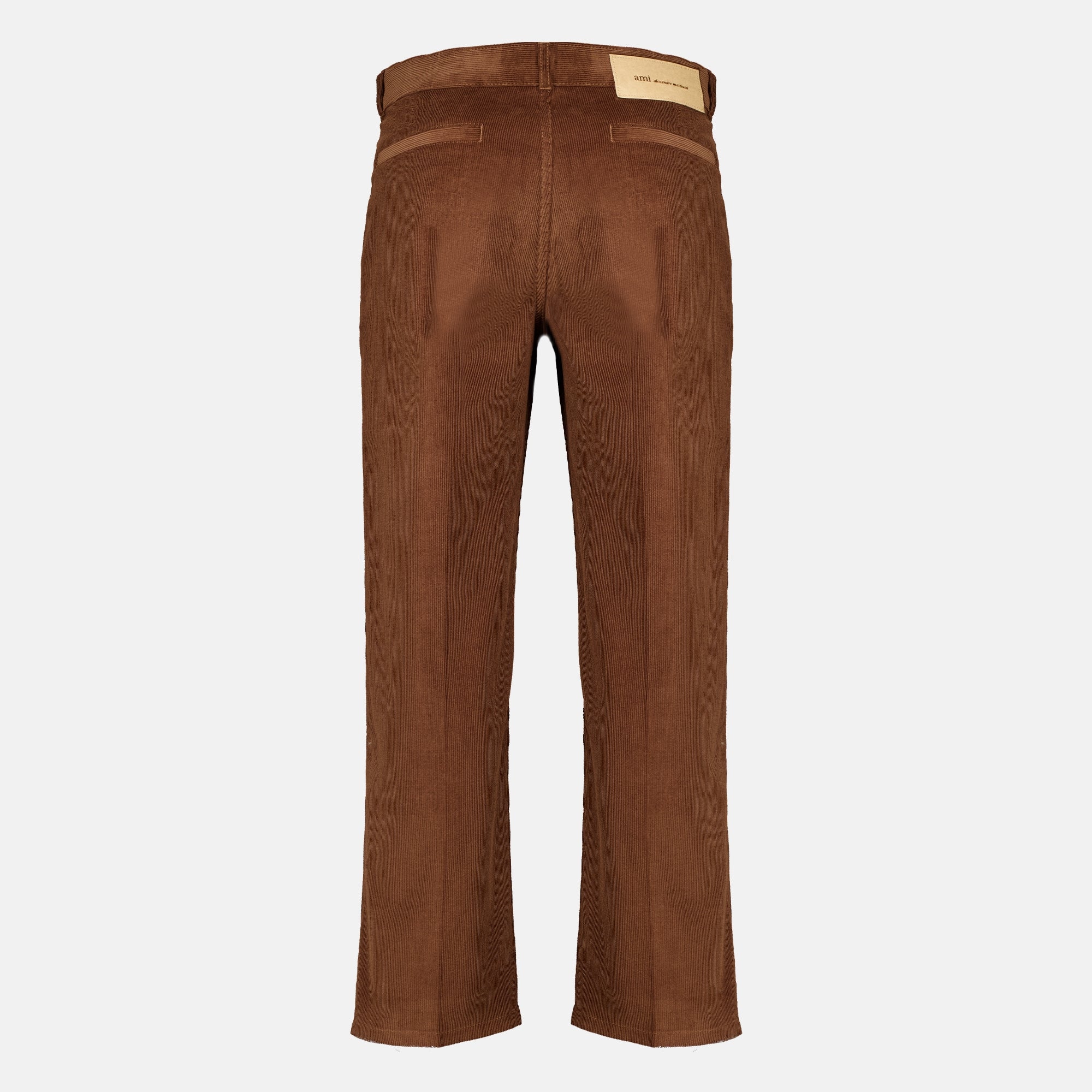 Pantalons ブラウン コーデュロイ パンツ Ami PARIS Marron Homme