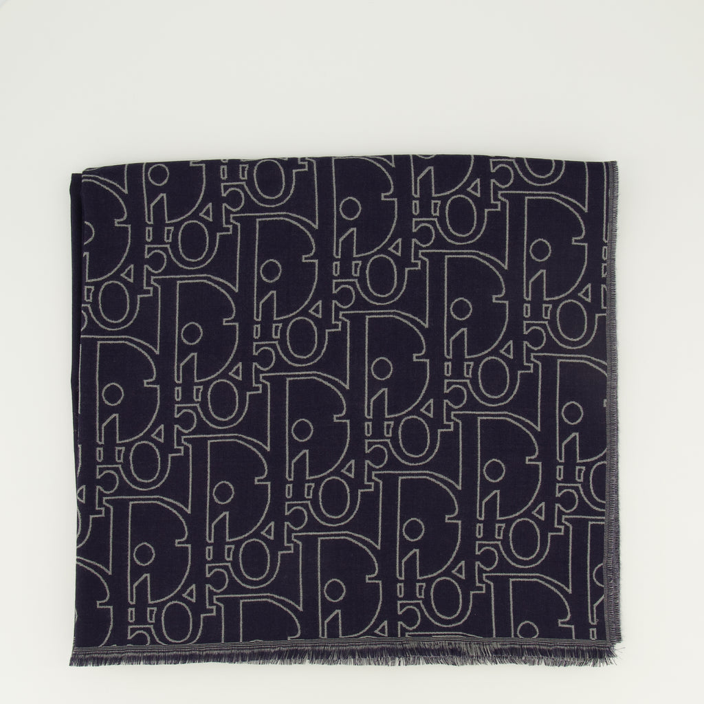 Écharpes, foulards et gants Dior Gravity Gradient Scarf Dior Bleu foncé Homme