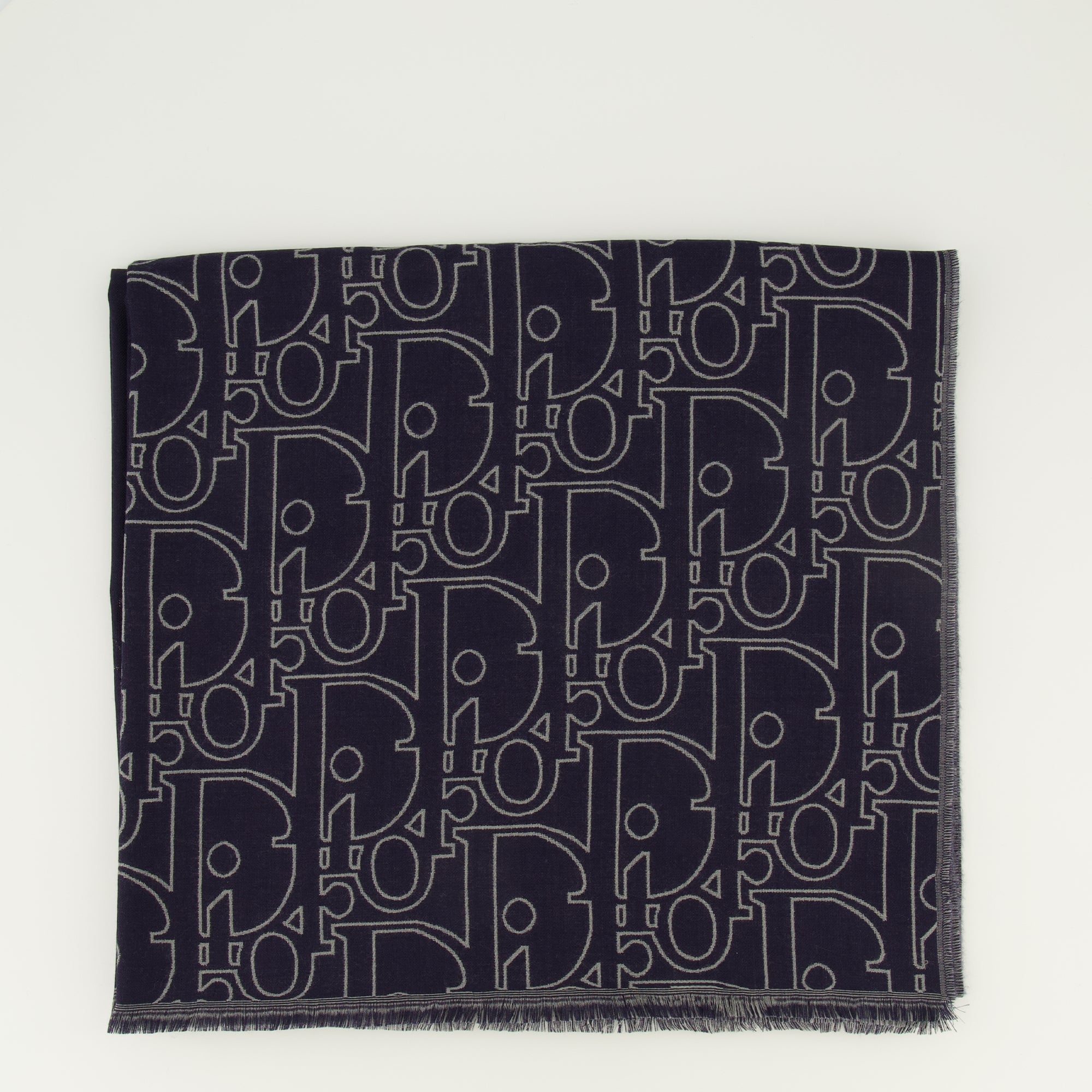 Écharpes, foulards et gants Dior Gravity Gradient Scarf Dior Bleu foncé Homme