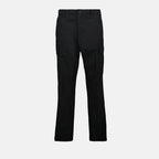 Pantaloni Cargo Gabardine Moncler Nero Homme