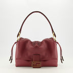 Imagen del artículo bolso Mamma Baguette mediano burdeos de la marca Fendi para Mujer - Temporada Primavera-Verano 2026 - Vista Frontal