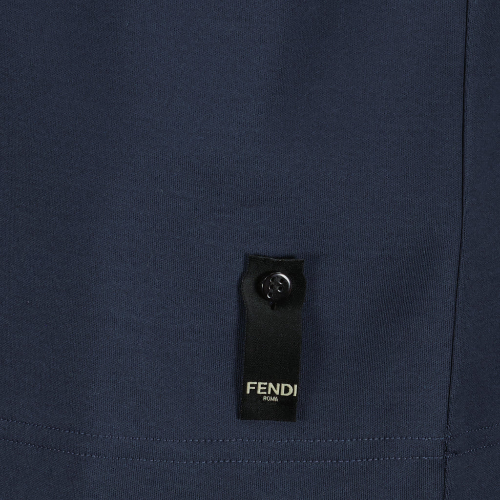 Camisetas Camiseta Fendi Roma Fendi azul oscuro Homme