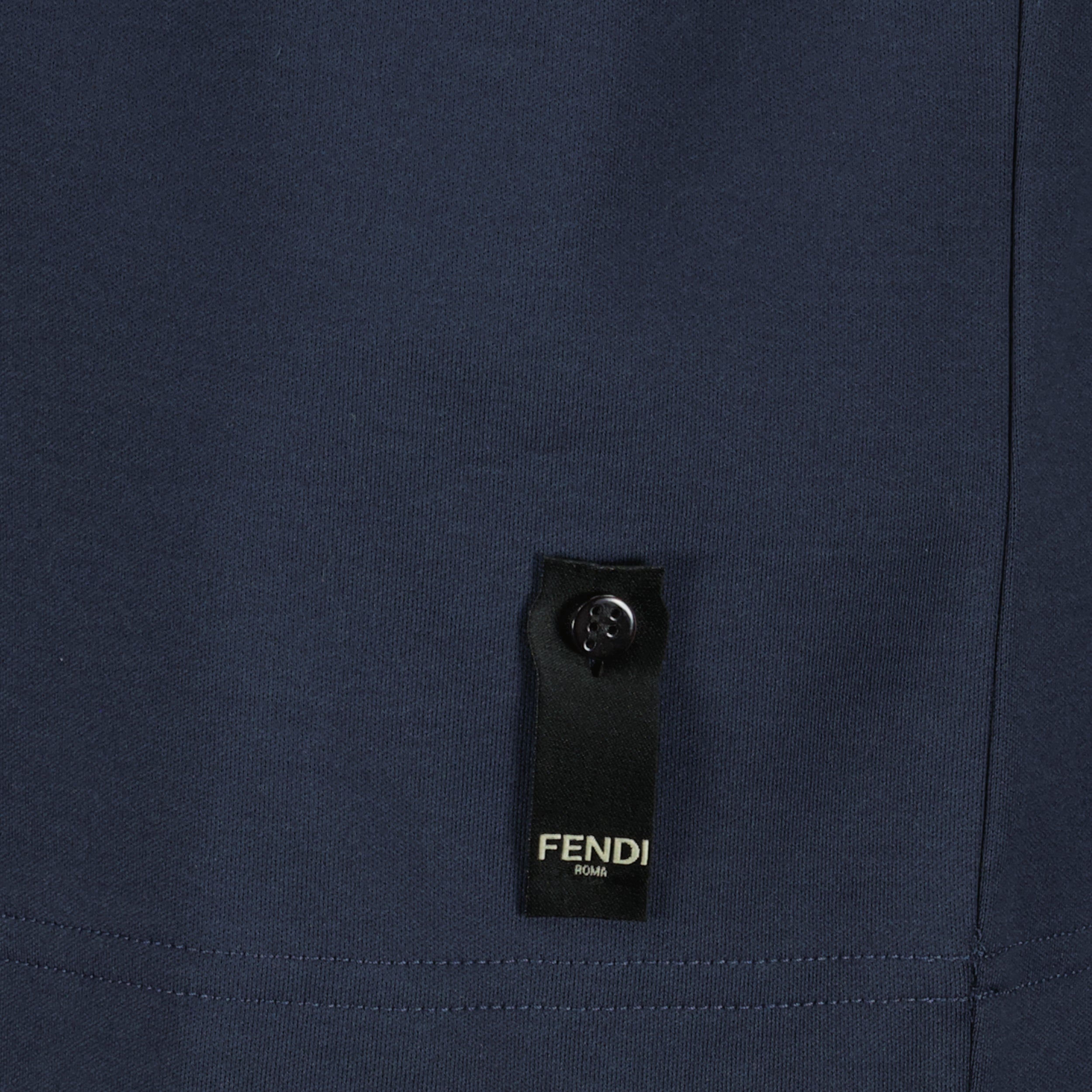 Camisetas Camiseta Fendi Roma Fendi azul oscuro Homme